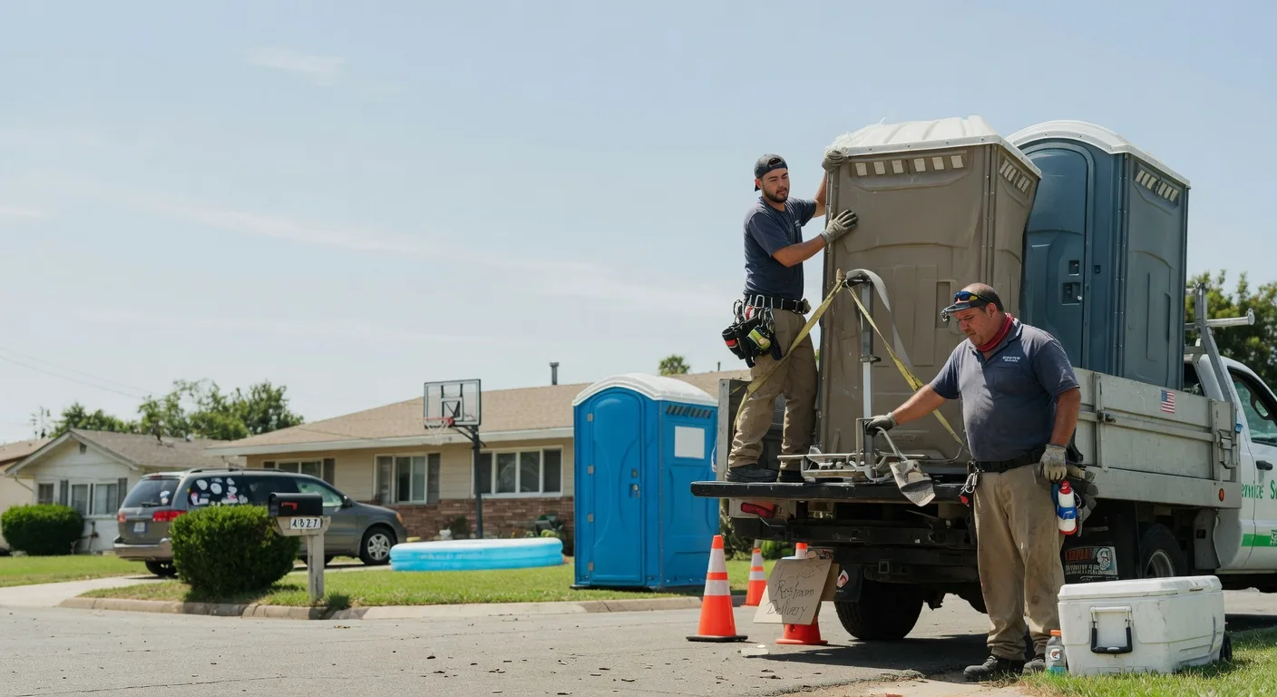 Porta Potty Rental in Roanoke, TX near me